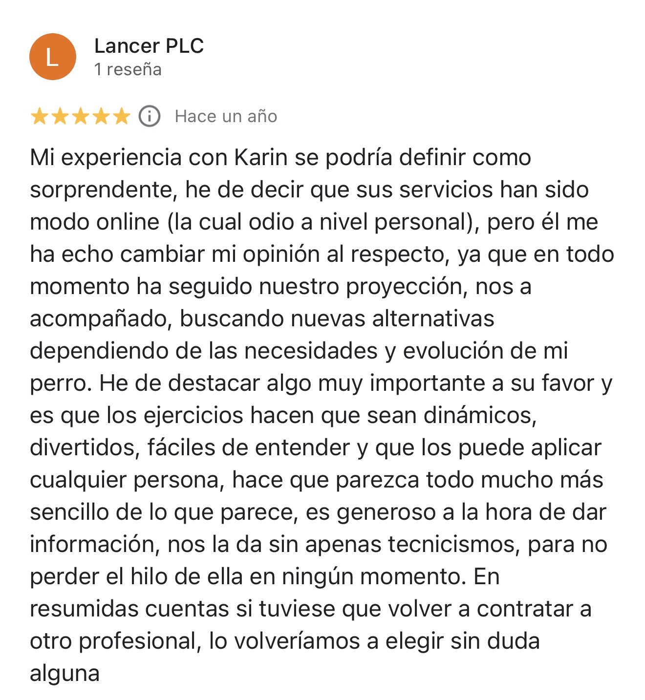 Reseña de Lancer PLC sobre la Academia