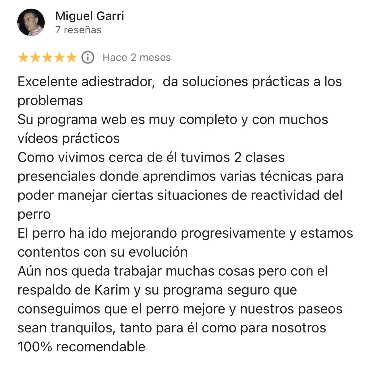 Reseña de Miguel Garri sobre la Academia